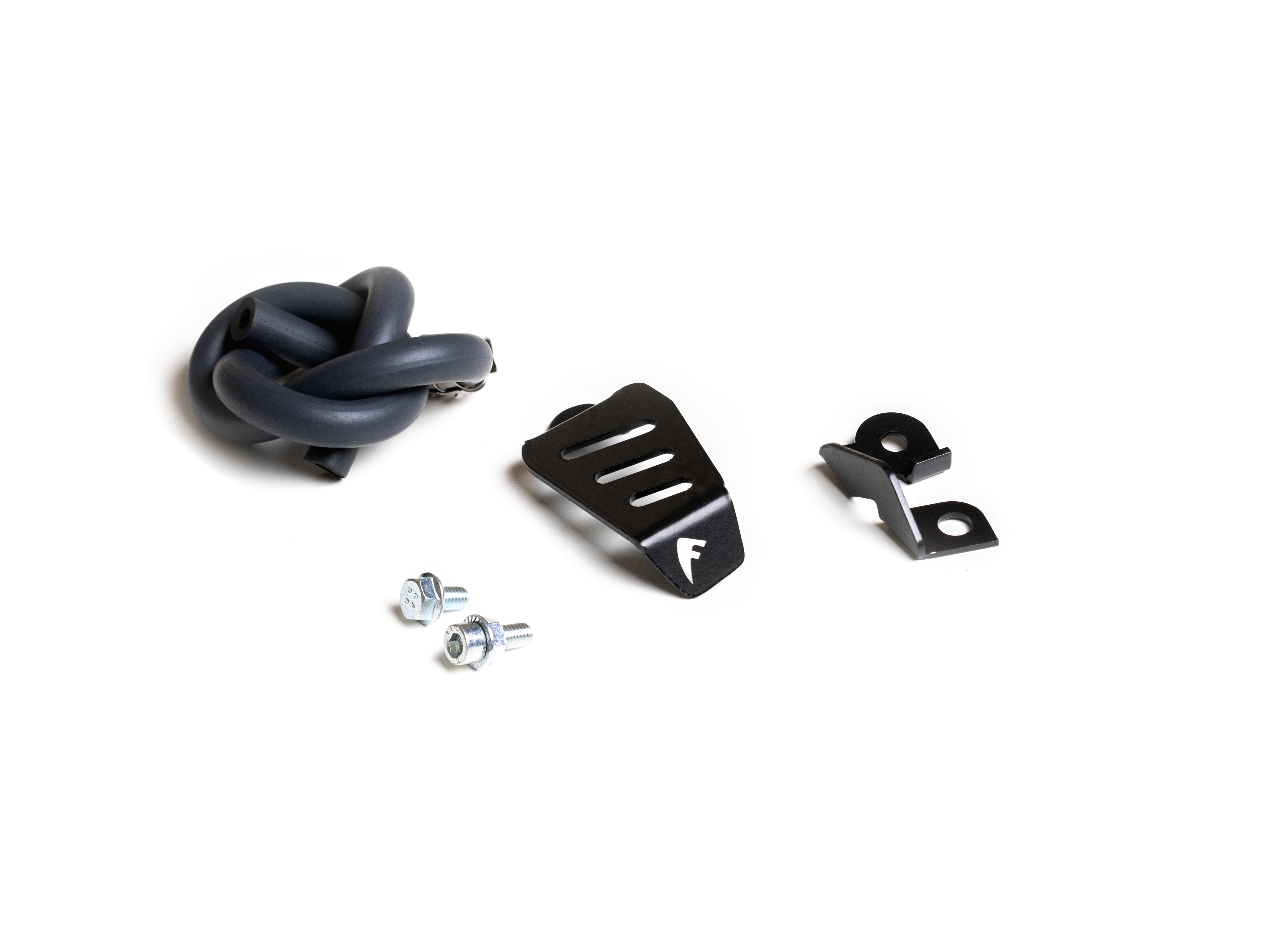 Rear brake reservoir heat guard & relocation kit for MV Agusta 1