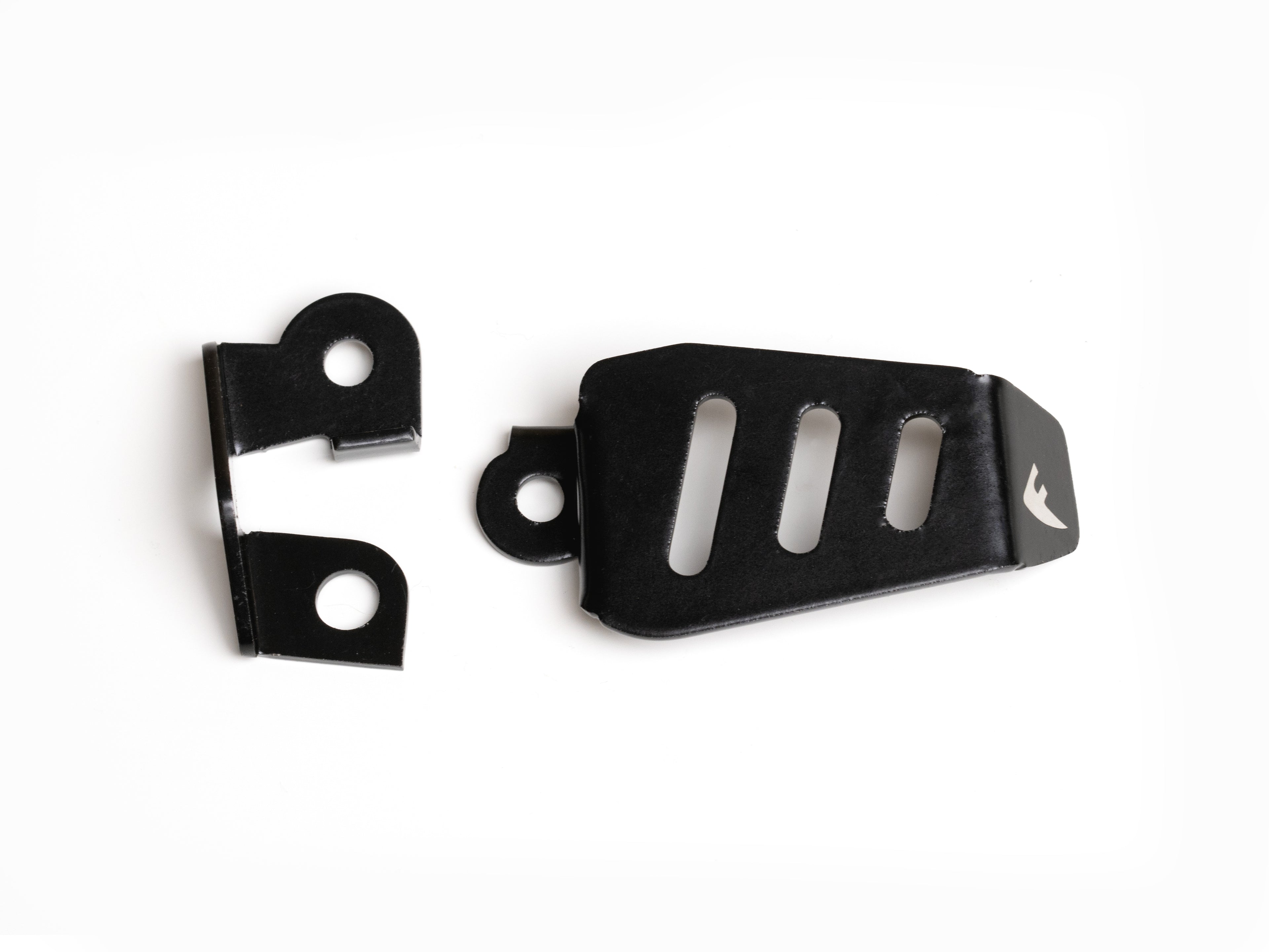 Rear brake reservoir heat guard & bracket