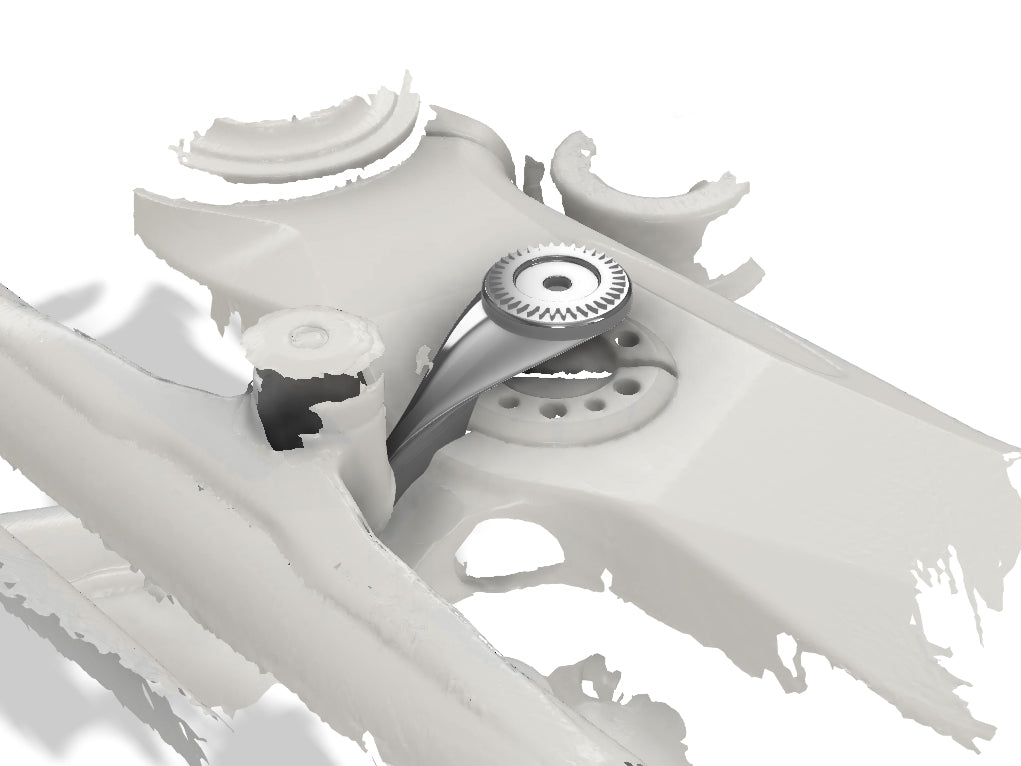 MV AGUSTA F4 CHROME TITANIUM PHONE MOUNT DESIGN RENDER