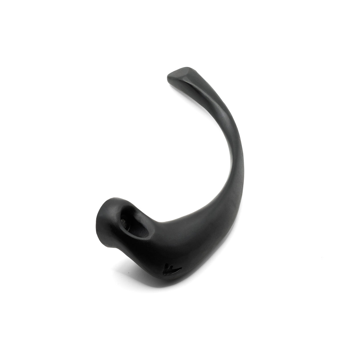 CORNU ATER black anodised brake lever guard, three-quarter view