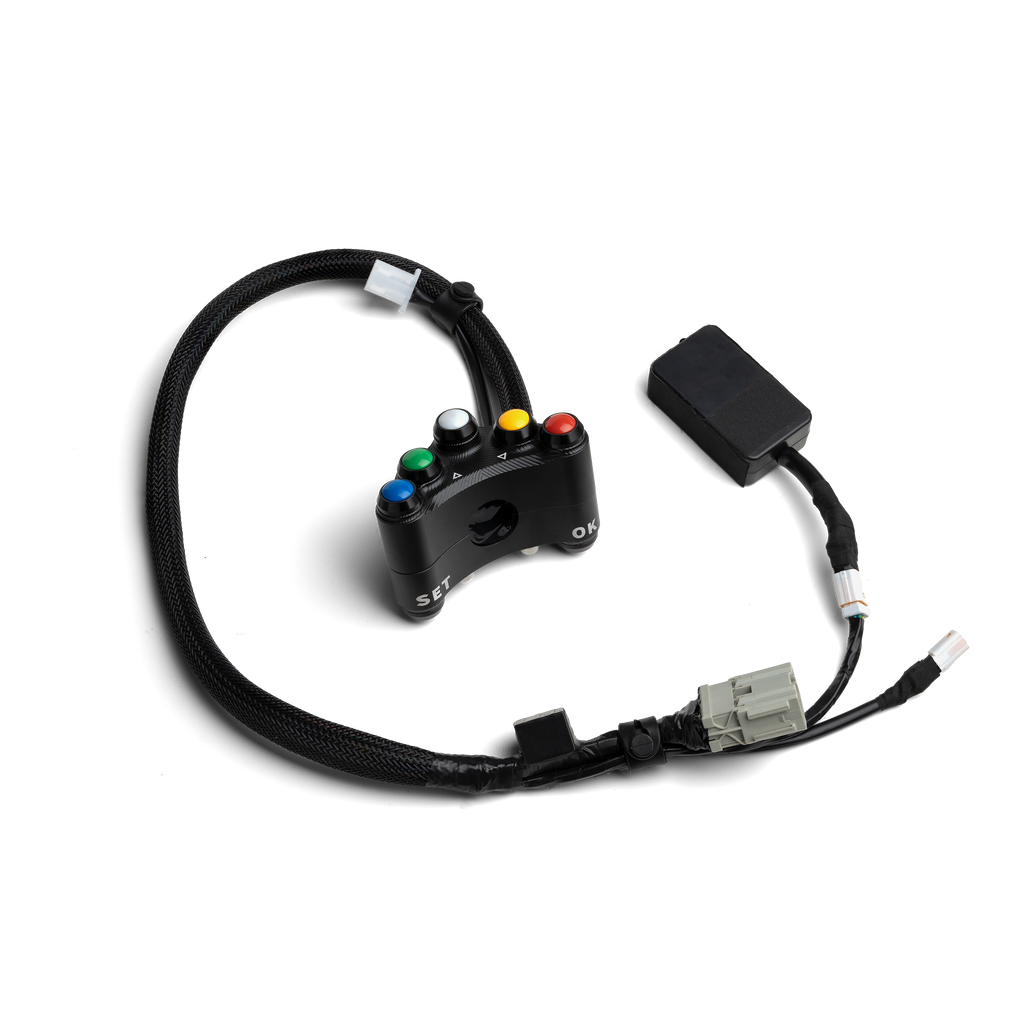 'LUCERE' Illuminated Handlebar Switch Set for MV Agusta F3, F4, Brutale, Dragster & Rivale 2011 to 2017