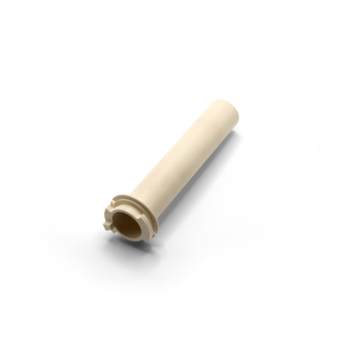 CNC-machined PEEK polymer throttle tube for MV Agusta