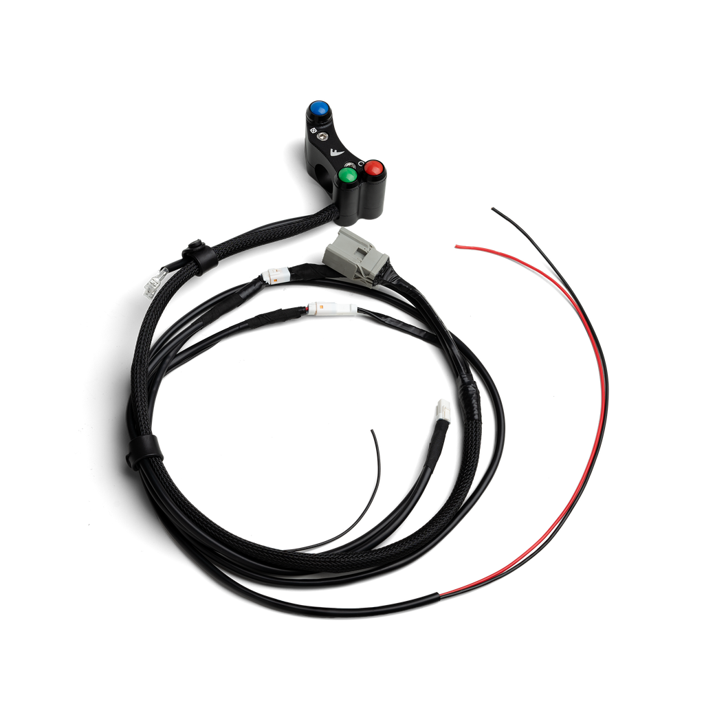 'LUCERE' Illuminated Handlebar Switch Set for MV Agusta F3, F4, Brutale, Dragster & Rivale 2011 to 2017